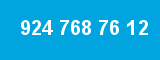 924 768 76 12
